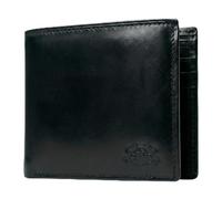 SID & VAIN® portafoglio RFID protezione vera pelle ELLIOT orizzontale portamonete portatessere con più scomparti uomo nero prodotto artigianale