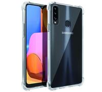 Sidande Custodia per Galaxy A20s Case, per Samsung A02S SM-A207F Cover Slim Trasparente in TPU Morbido per Resistente e Antiurto Cover per Samsung Galaxy A20s Trasparente