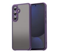 Sidande Custodia per Galaxy S24 FE/per Samsung S24FE 5G SM-S721B, custodia traslucida, opaca, sottile, protezione di grado militare, antiurto, robusta, per Samsung Galaxy S24 FE, viola