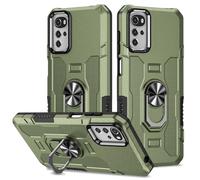 Sidande Custodia per Moto G22 Case, per Motorola E32/E32S XT2231-1 Cover con Supporto Integrato e Montaggio Magnetico Auto, Protezione 360° Antiurto Cover per Motorola Moto G22 Verde