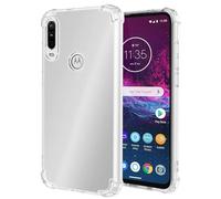 Sidande Custodia per Motorola One Action, Moto P40 Power XT2013-1, custodia per ragazze e donne, trasparente, morbida e flessibile, in TPU sottile, custodia protettiva per Motorola One Action,