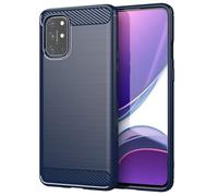 Sidande Custodia per OnePlus 8T 5G Case, per OnePlus 8T+ 5G KB2000 Cover Ultra Sottile con Protezione dagli Urti in Fibra di Carbonio e Gomma TPU Cover per OnePlus 8T Blu Scuro