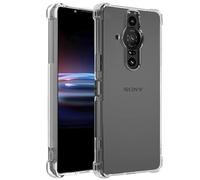 Sidande Custodia per Xperia Pro-I Case, per Sony Xperia Pro-I XQ-BE62 Cover Slim Trasparente in TPU Morbido per Resistente e Antiurto Cover per Sony Xperia Pro-I Trasparente