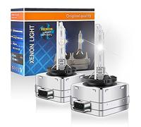 Sidaqi Lampadina Xenon D3S HID 35W 6000K 12V Sostituisce la lampada alogena OEM originale dell'auto o la lampadina del faro esterno a LED, faro allo xeno xeno bianco-2 pz