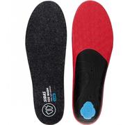 Sidas 3feet Eco Warm Low, soletta, nero/rosso 44-45 Black