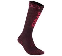 Sidas - Calze da sci da donna in fibra riciclata - Ski Expert Lady Bordeaux per Donne - Taglia 37-38