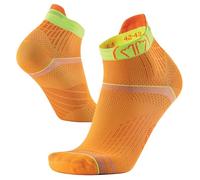Sidas Calzini da Corsa Run Feel Running, 3 bande antiscivolo, maglia traspirante, controllo degli odori, calzini da corsa per uomo e donna