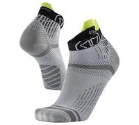 Sidas Calzini da Corsa Run Feel Running, 3 bande antiscivolo, maglia traspirante, controllo degli odori, calzini da corsa per uomo e donna