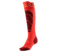 Sidas - Kid's Ski Merino Socks - Calze da sci EU 24-26 rosso
