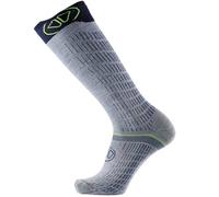 Calze da sci Merino per uomo e donna, Ski Merino Performance, Zona di protezione dello stinco, Comfort per tutto il giorno e Traspirabilità ottimale (IT, Numero, 35, 36, Regular, Regular, Grigio)
