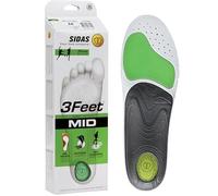 Sidas 3Feet Activ' Mid Solette, Unisex - Adulto, Green/Black, M