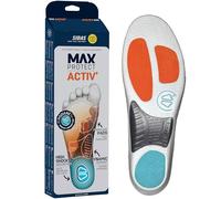 Sidas Max Protect Activ, soletta, azzurro/arancione 46-48 Light Blue/Orange