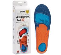 Sidas Soletta Cushioning Gel 3D (Dimensione L, Nero)