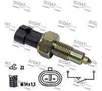 SIDAT 3.234106 interruttore luce retromarcia filettatura M14 x 1,5 2 poli chiave 22 mm