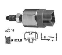 SIDAT 5.140029 Interruttore luce freno meccanico 2 poli M10X1,25