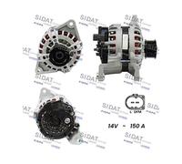 SIDAT ALTERNATORE Adatto per FIAT Ducato (250) - IVECO Daily III e Daily IV/V
