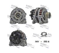 SIDAT ALTERNATORE Adatto per NISSAN Qashqai II 1.5 dCi RENAULT Megane IV Kadjar