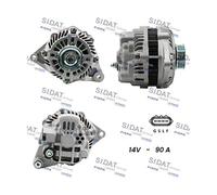 SIDAT ALTERNATORE Adatto per SMART Fortwo Cabrio e Coupè (451) 1.0 (12V 90A)