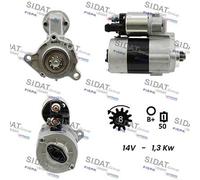 SIDAT S12VA0043A2 Motorino avviamento