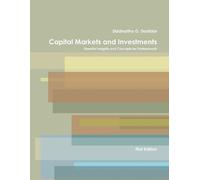 Siddhartha Dastidar Capital Markets and Investments (Tascabile)