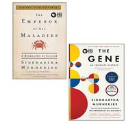 Siddhartha Mukherjee 2 Books Collection Set (The Emperor of All Maladies & The Gene An Intimate History)
