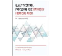 Siddhartha Sankar Saha M Quality Control Procedure for Statut (Copertina rigida)