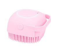SIDDHI VINAYAK Creation - Spazzola da bagno per la pulizia e il massaggio di schiena, capelli, cuoio capelluto e corpo, spazzola e massaggiatore con shampoo e dispenser di gel doccia, per uomini