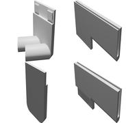 Side Exhaust Pipes for ARRMA INFRACTION 3S BLX/MEGA RC Car with Twin Pipe Design