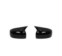 Side Mirror Cap Per Mitsubishi Lancer X 10 EX EVO 2013-2016 Rivestimento Copertura Dello Specchietto Retrovisore Porta Laterale Calotte Specchietto(No light Gloss Black)
