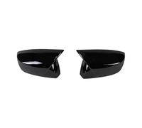Side Mirror Cap Per NOI Per Subaru Outback Per Crosstrek 2015-2017 Per WRX 2015-2020 ABS Auto Retrovisore Laterale Copertura Dello Specchio Ala Calotte Specchietto(No light Black)