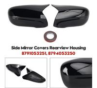 Side Mirror Covers Rearview Housing Black per Lexus IS250 IS350 2006-2012 T9