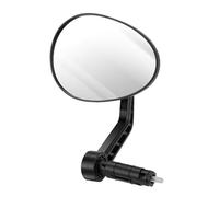 Side Mirror, Mountain Commuting Lens, Adventure Travel Attachment, Resistant Viewing Tool, Secure Handlebar Fixed Component, Outdoor Sport Accessories, Dark Piece for Men Women