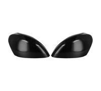 Side Mirror Shell Cap Compatibile Con Ford Per Fiesta Per MK7 2008-2017 Per Fiesta Van Con Lampada Di Segnalazione 2012 2013 2014 2015-2017 2 Pezzi Copri Specchietto Laterale Nero Lucido