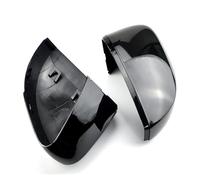 Side Mirror Shell Per VW Per Polo Per Mk5 Per 6R Per 6C 2009-2017 Auto Retrovisore Laterale Copertura Dello Specchio Ala Cap Esterno Porta Caso Trim Retrovisore Copertura(Gloss Black)