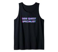 Side Quest Specialist EDM Techno Aesthetic Rave Festival Canotta