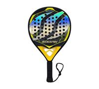 Side Spin - Racchetta da paddle Grau 12 K | Controllo preciso e potenza esplosiva | Forma rotonda | Fibra di carbonio 12 k | Giallo/Nero | Taglia unica | Peso 365 g