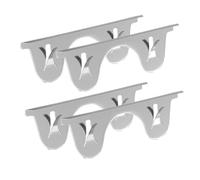Side Stove Guards - Stainless Steel Covers, Adjustable Crumb Blocker