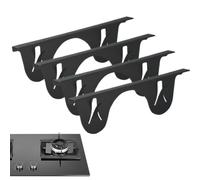 Side Stove Guards - Stainless Steel Covers, Crumb Blocker 4 Pieces