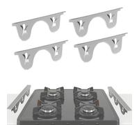 Side Stove Guards - Stainless Steel Covers, Crumb Blocker 4 Pieces