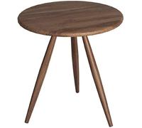 Side Table Coffee Table Simple Side Table Living Room Small Apartment Bedroom Side Table Small Round Table Storage Storage Box (Color : Wood Color Size : 32 * 32 * 32CM) (Walnut Color 40 * 40 * 40CM)