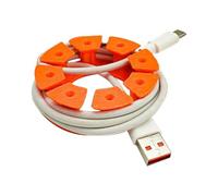 Side Winder - 6.5x2cm Charging Cord Organizers | Multi-layer Cable Management Portable Data Wire Holder - Travel Cable Organizer PP | Tidy Desktop Accessory Easy Storage