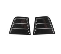 Side Window Scoop Feritoie Auto Copertura griglia 2 pezzi adatti per Dodge Charger 2011-2021, copertura per feritoia di ventilazione laterale del lunotto posteriore dell'auto, ABS(Carbon Look)