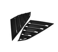 Side Window Scoop Feritoie Auto Copertura griglia 2 pezzi adatti per Honda Accord 10a generazione 2018-2021 copertura per feritoia laterale per lunotto posteriore dell'auto lato esterno(Gloss Black)