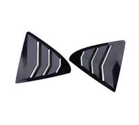 Side Window Scoop Feritoie Auto Copertura griglia 2 pezzi adatti per Lexus IS300 IS250 200t 2013-2019 copertura per feritoia di ventilazione laterale del lunotto posteriore dell'auto ABS(Matte Black)