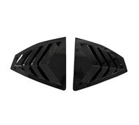 Side Window Scoop Feritoie Auto Copertura griglia 2 pezzi adatti per Subaru WRX STI VB 2022-2025 copertura per feritoia di ventilazione laterale del lunotto posteriore dell'auto(Gloss Black)