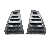 Side Window Scoop Feritoie Auto Copertura griglia Copertura per finestrino posteriore auto, perno laterale, adatta per VW Golf MK7 MK7.5 2013-2019, adesivo di finitura, presa d'aria ABS(Carbon)