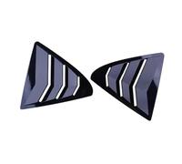 Side Window Scoop Feritoie Car Side Rear Window L 2 pezzi adatti per Lexus IS300 IS250 200t 2013-2019 copertura per feritoia di ventilazione laterale del lunotto posteriore dell'auto ABS(Gloss Black)