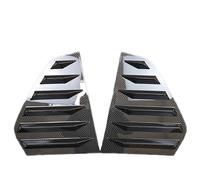 Side Window Scoop Feritoie Car Side Rear Window L 2 pezzi adatti per VW GOLF 6/7/7.5/8 MK7/7.5/8 GTI GTD R copertura per lunotto posteriore auto, feritoia di ventilazione laterale(Carbon Look-8)