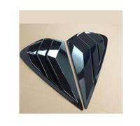 Side Window Scoop Feritoie Car Side Rear Window L Adatto per KIA Forte K3 Sedan 2019-2022, adesivo per copertura della persiana posteriore dell'auto, presa d'aria in ABS.(Gloss Black)