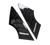 Side Window Scoop Feritoie Car Side Rear Window L Adatto per KIA K3 Forte Cerato 2013-2018, copertura per finestrino anteriore, persiana laterale, presa d'aria, ABS(Gloss Black)